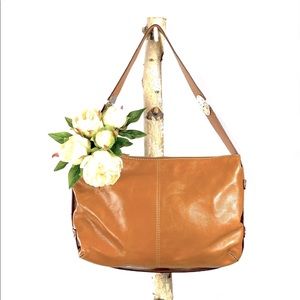 Michael Kors Brown Leather Shoulder Bag